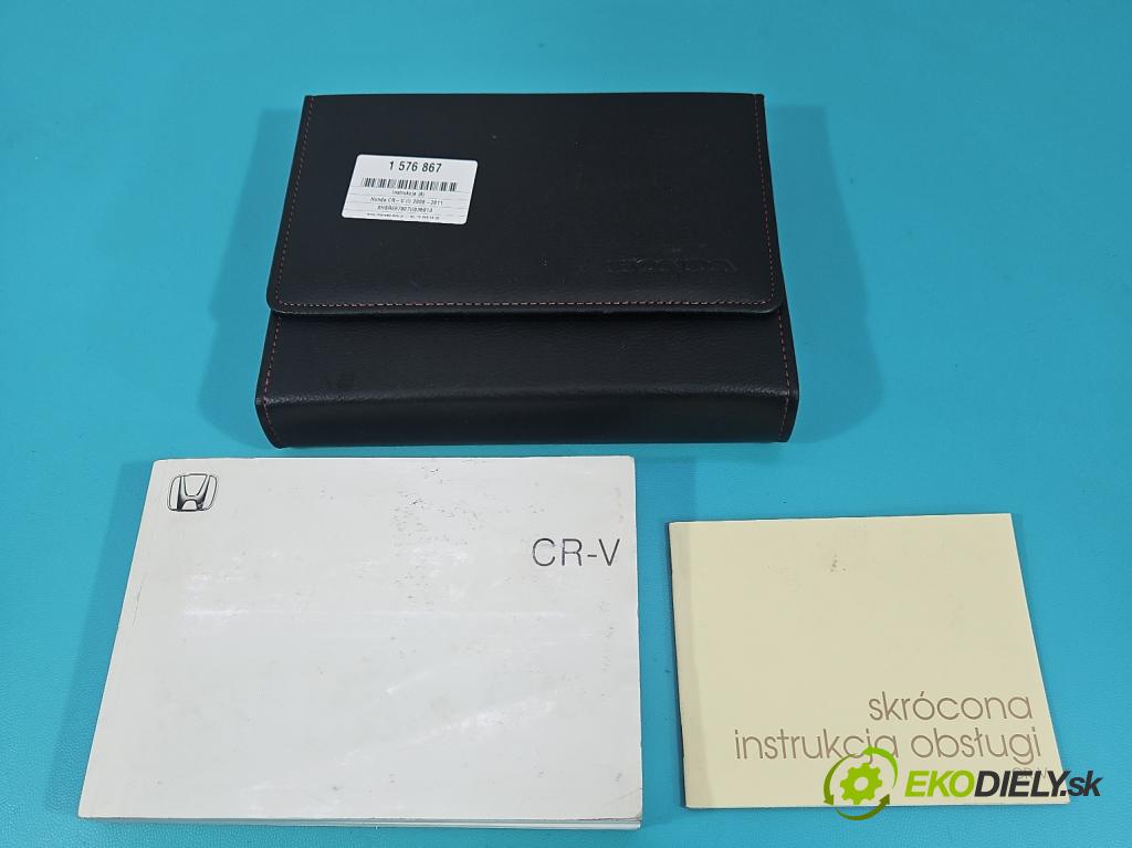 Honda CR-V III 2006-2011 2.2 i-CTDi 140 hp manual 103 kW 2204 cm3 5- Návod 
