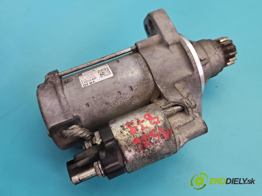 Skoda Octavia III 2013- 1.5 TSI 150 hp manual 110 kW 1498 cm3 5- startér: 02M911024J (Startér)