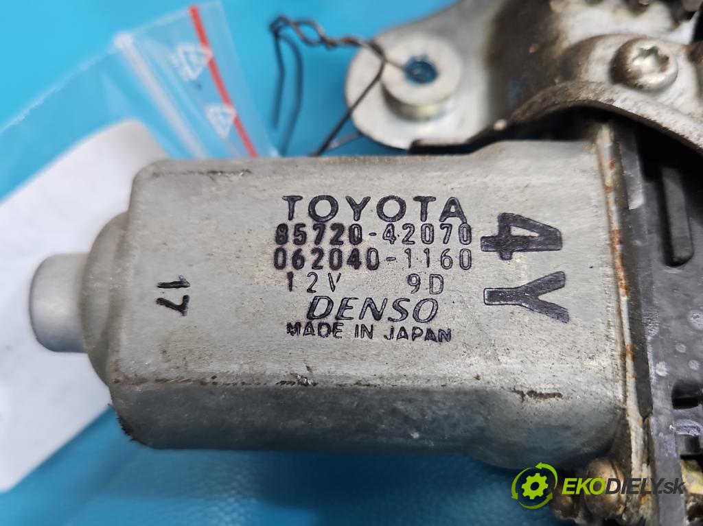 Toyota Rav4 II 2000-2005 2.0 D4D 1CD 133 HP manual 98 kW 1995 cm3 5- mechanizmus okna predné ľavý 85720-42070