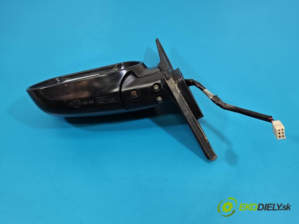 Toyota Rav4 II 2000-2005 2.0 D4D 1CD 133 HP manual 98 kW 1995 cm3 5- zrkadlo ľavé  (Kľučka dverí ostatné)