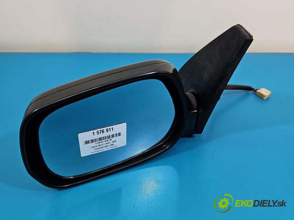 Toyota Rav4 II 2000-2005 2.0 D4D 1CD 133 HP manual 98 kW 1995 cm3 5- zrkadlo ľavé  (Kľučka dverí ostatné)