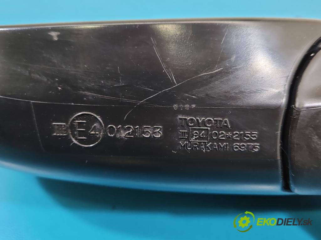 Toyota Rav4 II 2000-2005 2.0 D4D 1CD 133 HP manual 98 kW 1995 cm3 5- zrkadlo ľavé  (Kľučka dverí ostatné)