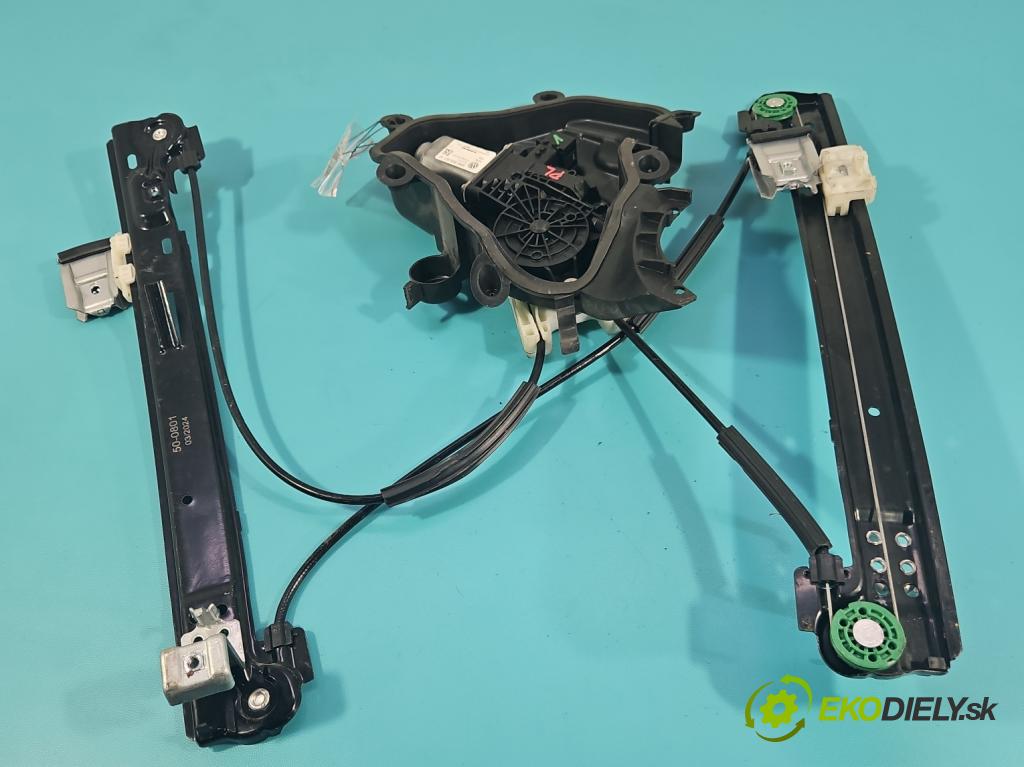 Seat Ibiza IV 6J 2008-2017 1.4 16V 86 HP manual 63 kW 1390 cm3 5- mechanizmus okna predné ľavý 6J4837401D