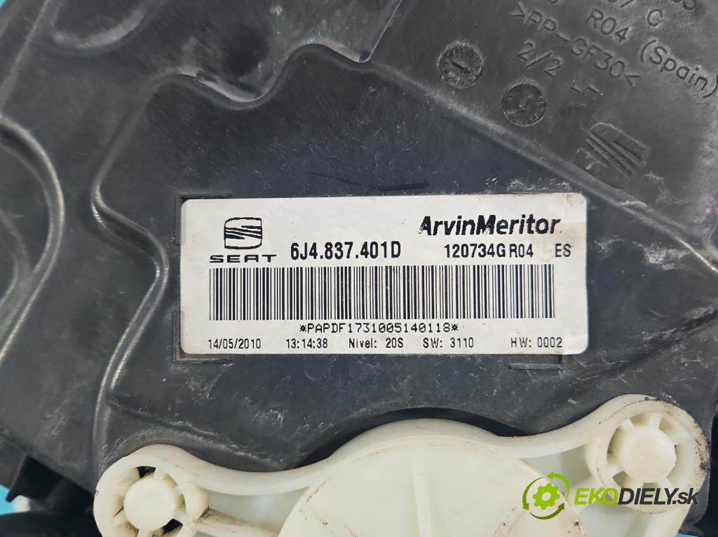 Seat Ibiza IV 6J 2008-2017 1.4 16V 86 HP manual 63 kW 1390 cm3 5- mechanizmus okna predné ľavý 6J4837401D