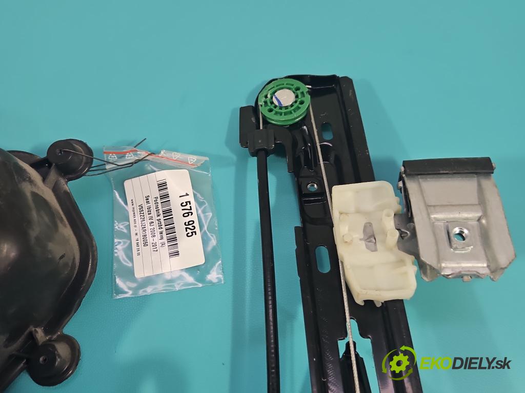 Seat Ibiza IV 6J 2008-2017 1.4 16V 86 HP manual 63 kW 1390 cm3 5- mechanizmus okna predné ľavý 6J4837401D