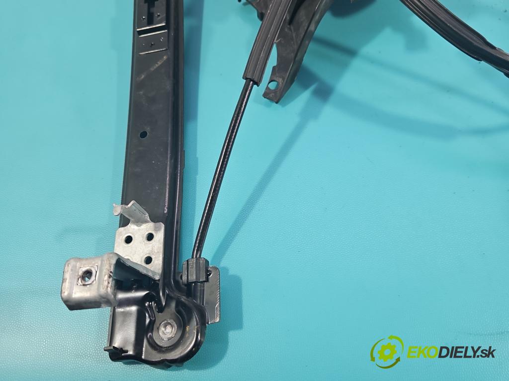 Seat Ibiza IV 6J 2008-2017 1.4 16V 86 HP manual 63 kW 1390 cm3 5- mechanizmus okna predné ľavý 6J4837401D