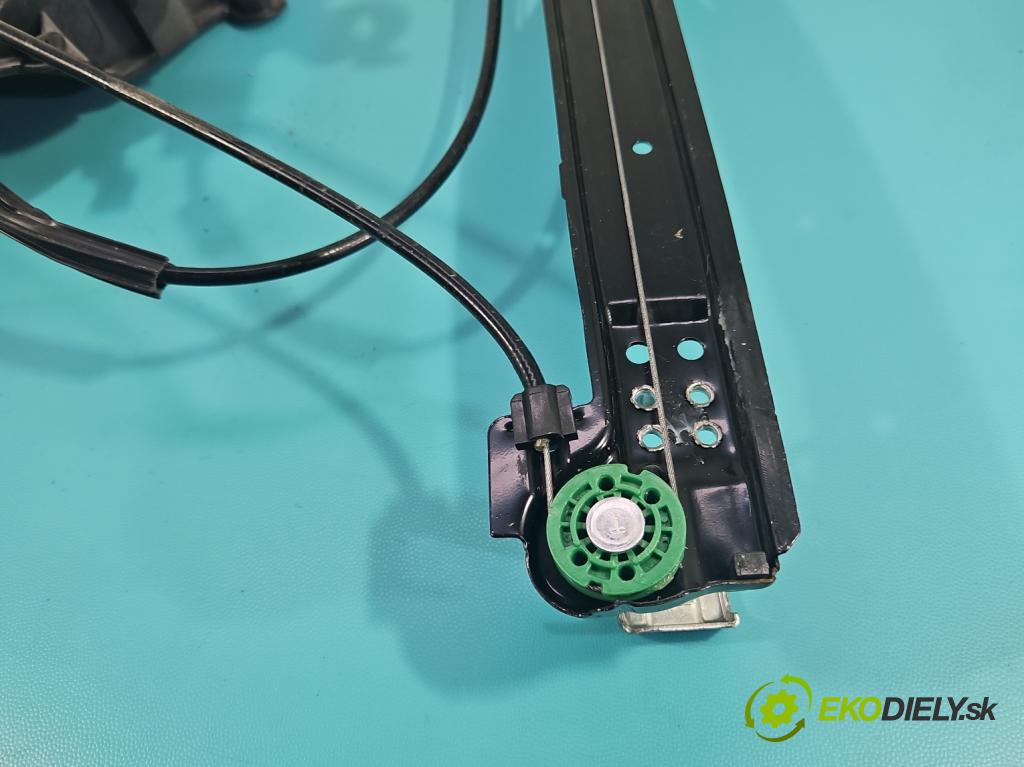 Seat Ibiza IV 6J 2008-2017 1.4 16V 86 HP manual 63 kW 1390 cm3 5- mechanizmus okna predné ľavý 6J4837401D