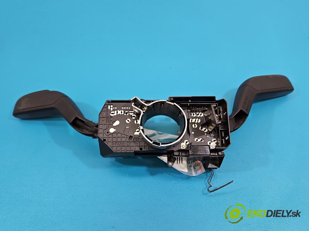 Seat Ibiza IV 6J 2008-2017 1.4 16V 86 HP manual 63 kW 1390 cm3 5- prepínač komplex: 7H0953503GF (Prepínacie páčky pod volantom)