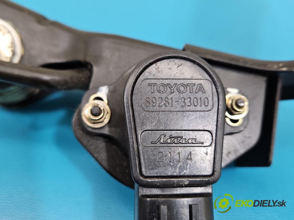 Toyota Rav4 II 2000-2005 2.0 D4D 1CD 133 HP manual 98 kW 1995 cm3 5- pedal plyn potenciometr: 89281-33010