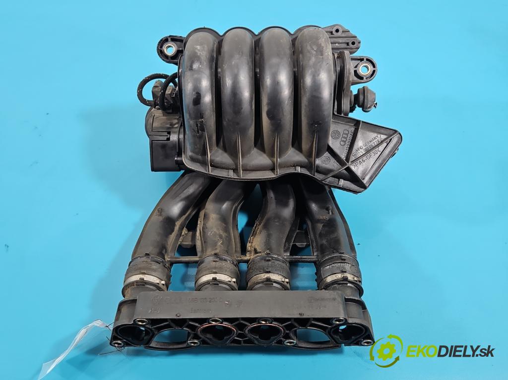 Vw Passat B5 1995-2005 1.6 8V 102 HP manual 75 kW 1595 cm3 5- zvod nasávací 06B133200D (Sacie potrubie)