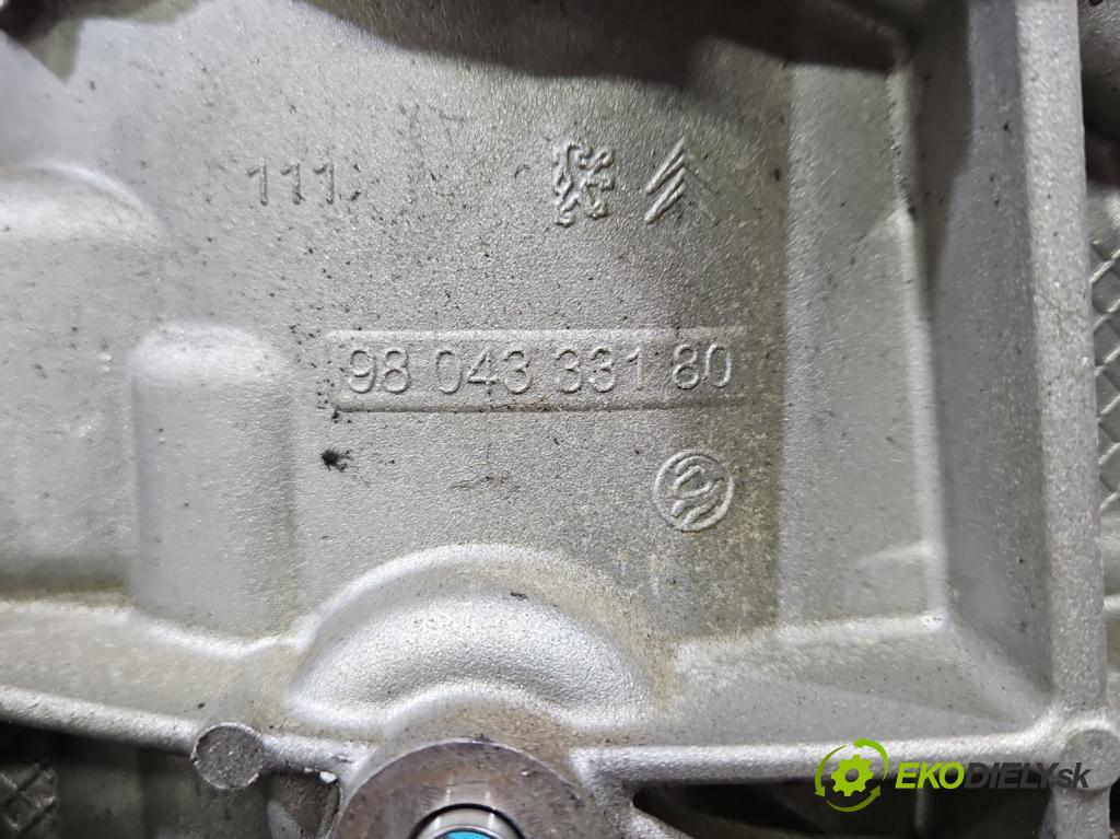 Peugeot 508 I 2010-2018 2.0 hdi 150 HP manual 110 kW 1997 cm3 5- Upevnenie: 9804333180