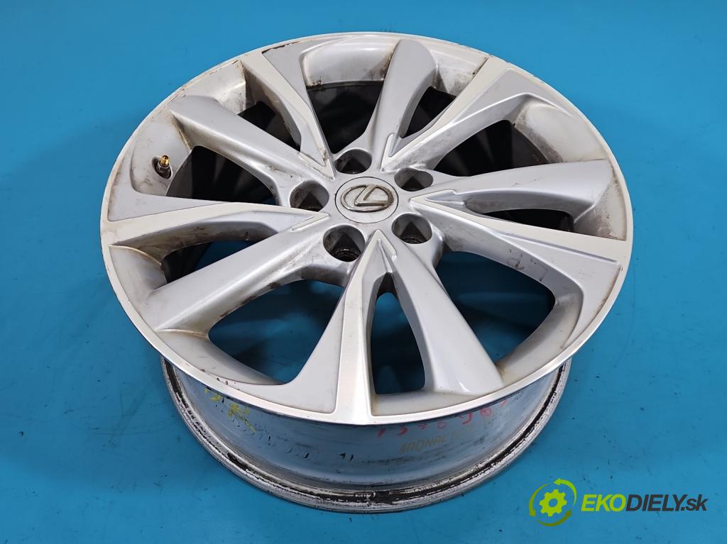 Lexus NX I 2014-2021 2.5 16V 155 HP automatic 114 kW 2494 cm3 5- Disk hliník 18" komplet PZ406-X3670