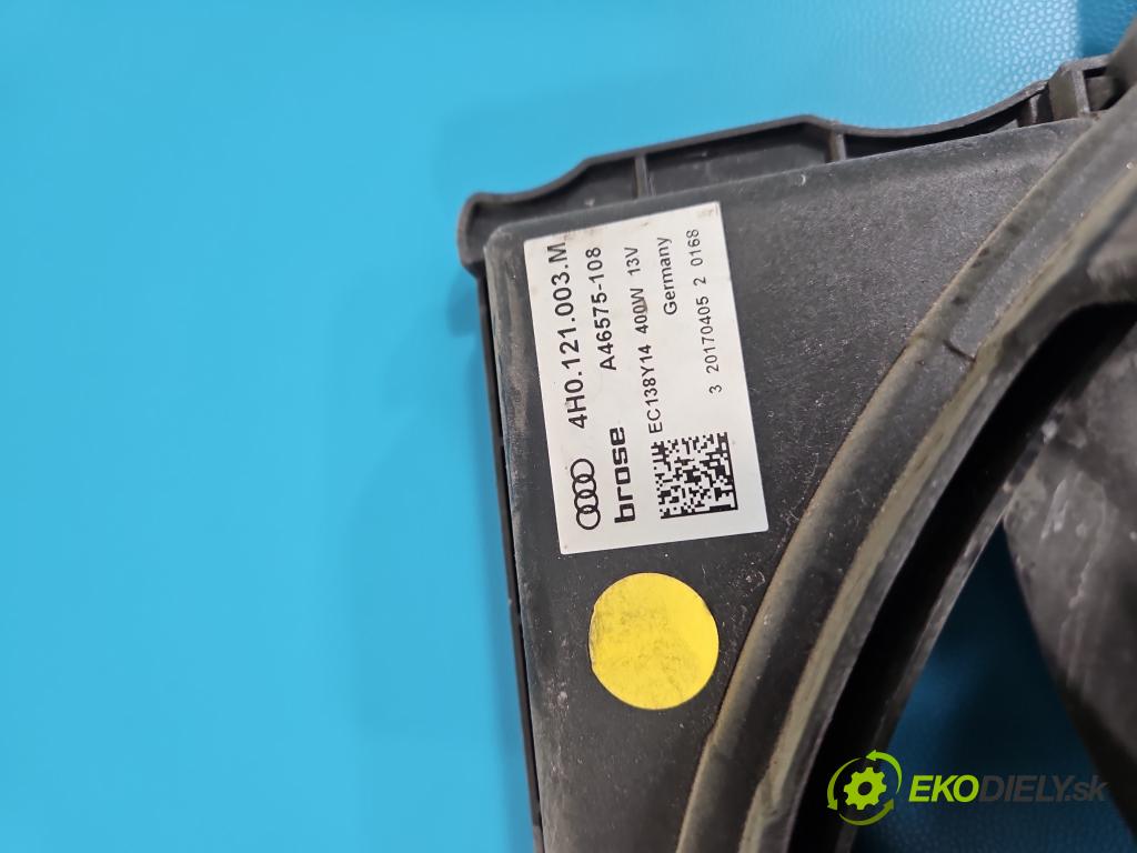 Audi A8 D4 2009-2017 2.0 TFSI 211KM automatic 155 kW 1984 cm3 4- Ventilátor chladiča 4H0959455AB