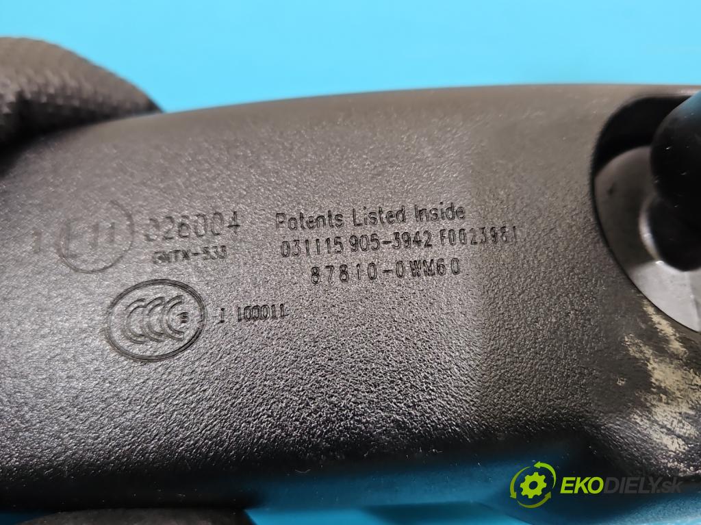 Lexus NX I 2014-2021 2.5 16V 155 HP automatic 114 kW 2494 cm3 5- zrkadlo uvnitř: 031115905-3942 (Spätné zrkadlo vnútorné)