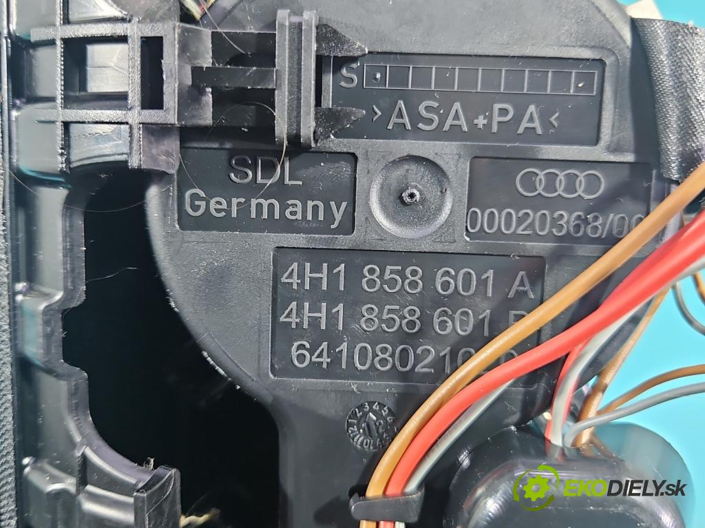 Audi A8 D4 2009-2017 2.0 TFSI 211KM automatic 155 kW 1984 cm3 4- Rukojeť: na nápoje: 858601A (Držiak (úchyt) na nápoje)