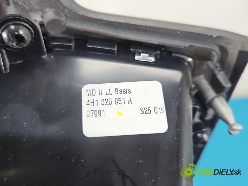 Audi A8 D4 2009-2017 2.0 TFSI 211KM automatic 155 kW 1984 cm3 4- lišta ozdobná interiéry: 4H0867420