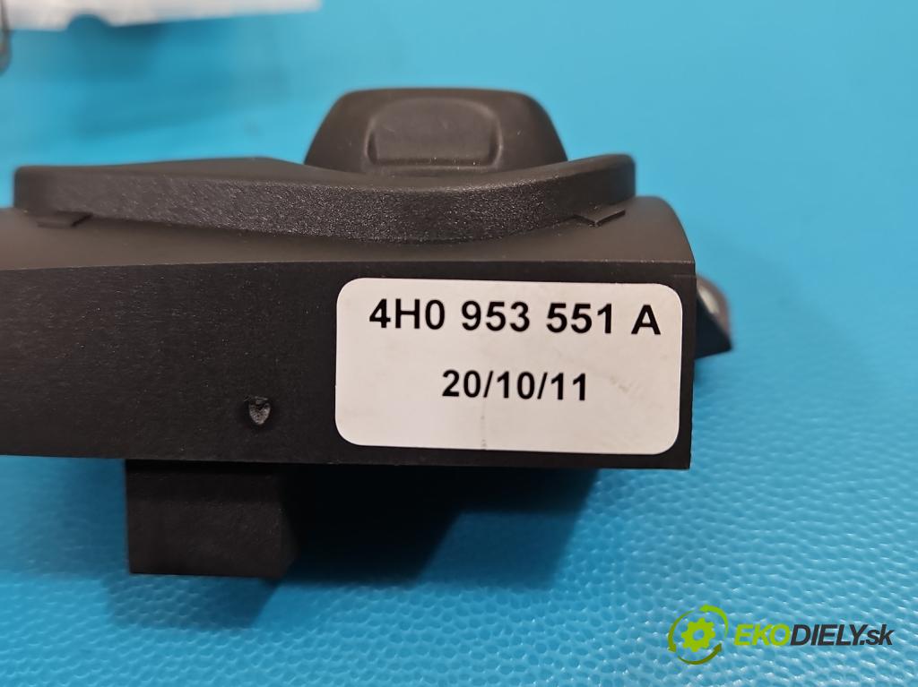 Audi A8 D4 2009-2017 2.0 TFSI 211KM automatic 155 kW 1984 cm3 4- prepínač ostatné 4H0953551A