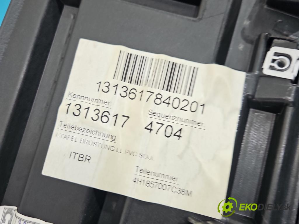 Audi A8 D4 2009-2017 2.0 TFSI 211KM automatic 155 kW 1984 cm3 4- torpédo 4H1857007C (Torpédo (plast pod čelným sklom))