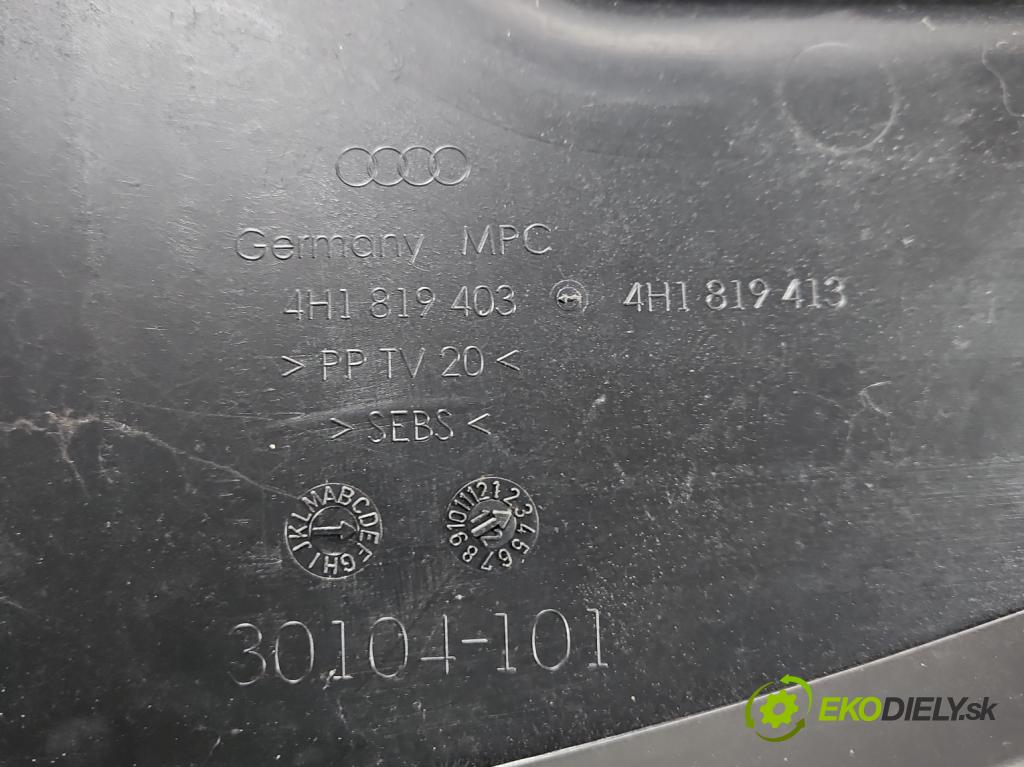 Audi A8 D4 2009-2017 2.0 TFSI 211KM automatic 155 kW 1984 cm3 4- torpédo 4H1819403 (Torpédo (plast pod čelným sklom))