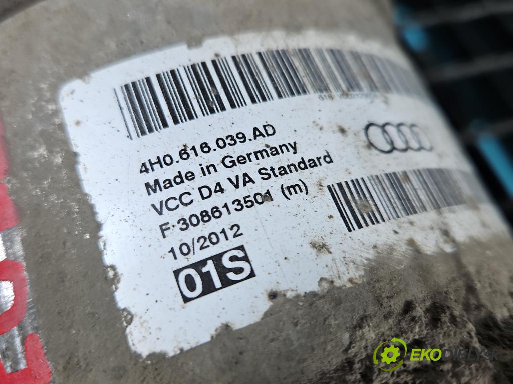 Audi A8 D4 2009-2017 2.0 TFSI 211KM automatic 155 kW 1984 cm3 4- tlumič přední levý 4H0616039AD (Klika dveří ostatní)