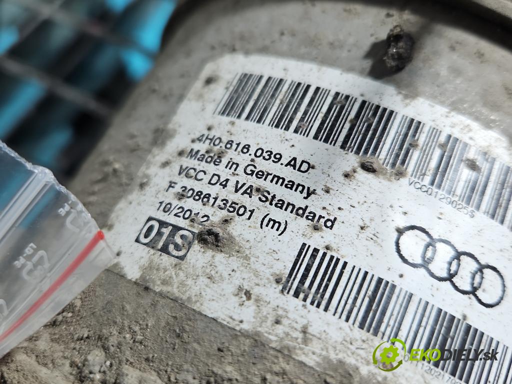 Audi A8 D4 2009-2017 2.0 TFSI 211KM automatic 155 kW 1984 cm3 4- tlmič predné pravý 4H0616039AD (Kľučka dverí ostatné)