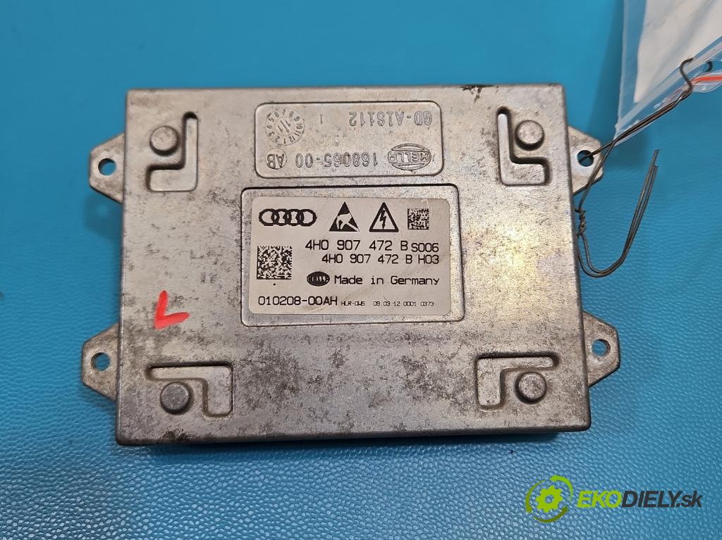Audi A8 D4 2009-2017 2.0 TFSI 211KM automatic 155 kW 1984 cm3 4- modul lampy: 4H0907472B
