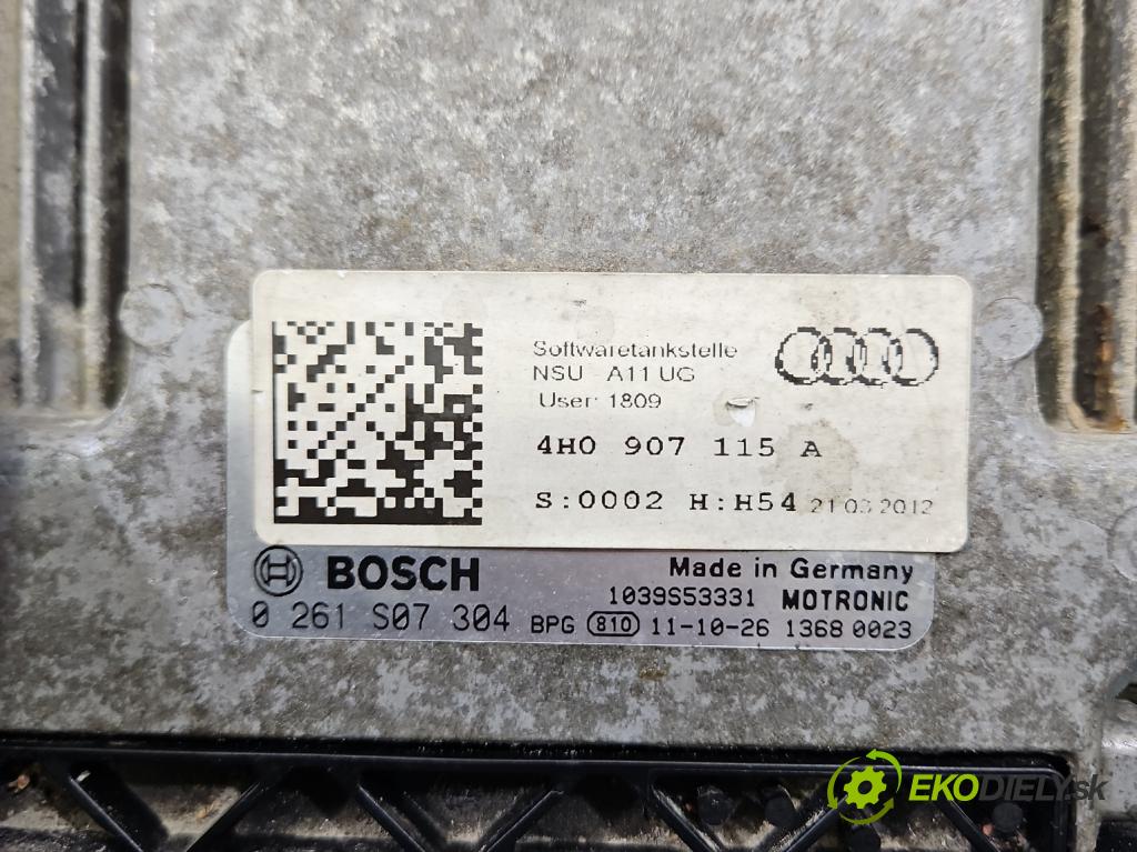Audi A8 D4 2009-2017 2.0 TFSI 211KM automatic 155 kW 1984 cm3 4- riadiaca jednotka motora 0261S07304