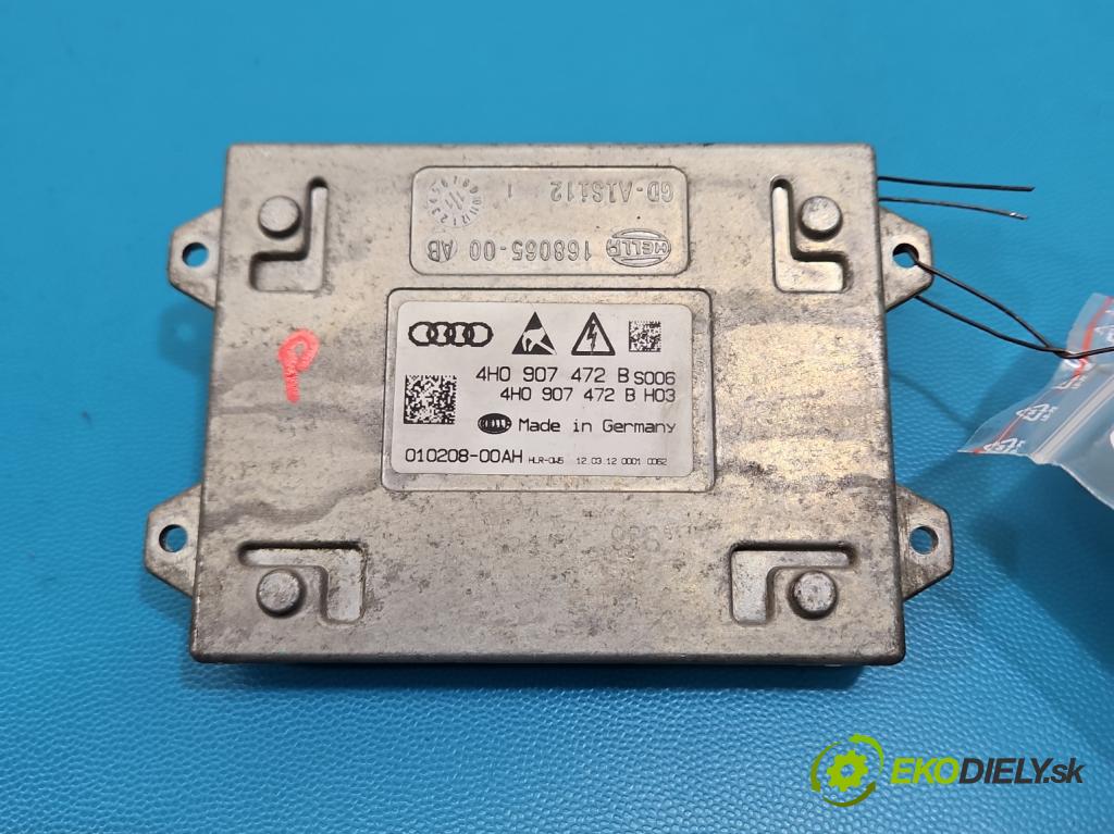Audi A8 D4 2009-2017 2.0 TFSI 211KM automatic 155 kW 1984 cm3 4- modul lampy: 4H0907472B