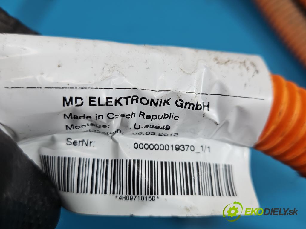 Audi A8 D4 2009-2017 2.0 TFSI 211KM automatic 155 kW 1984 cm3 4- Zväzok: ostatné 4H0971015D