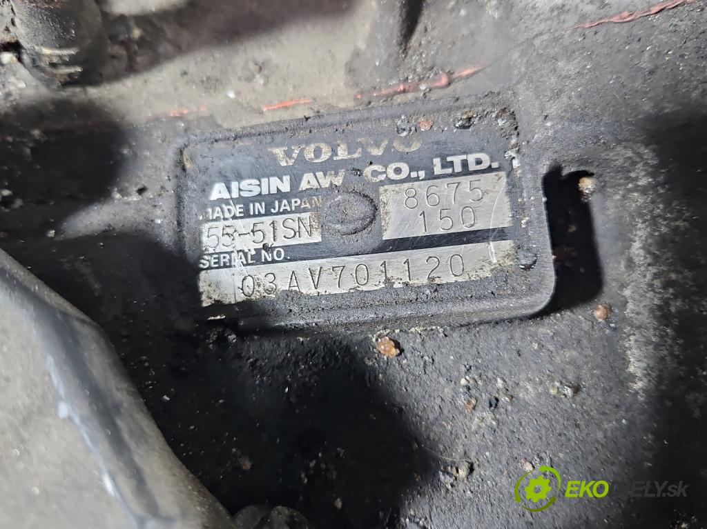 Volvo XC90 I 2002-2014 2.5 T 209KM automatic 154 kW 2521 cm3 5- prevodovka stupeň,rýchlosť automat 8675150
