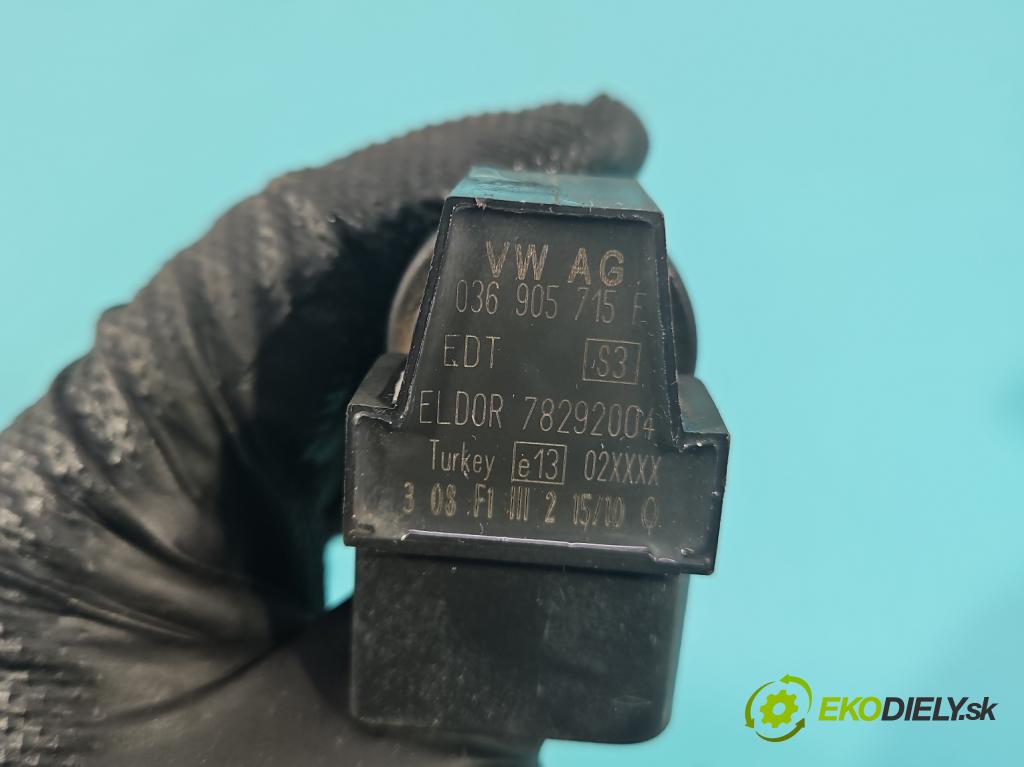 Seat Ibiza IV 6J 2008-2017 1.4 16V 86 hp manual 63 kW 1390 cm3 5- cívka zapalovací 036905715F (Zážehová cívka)