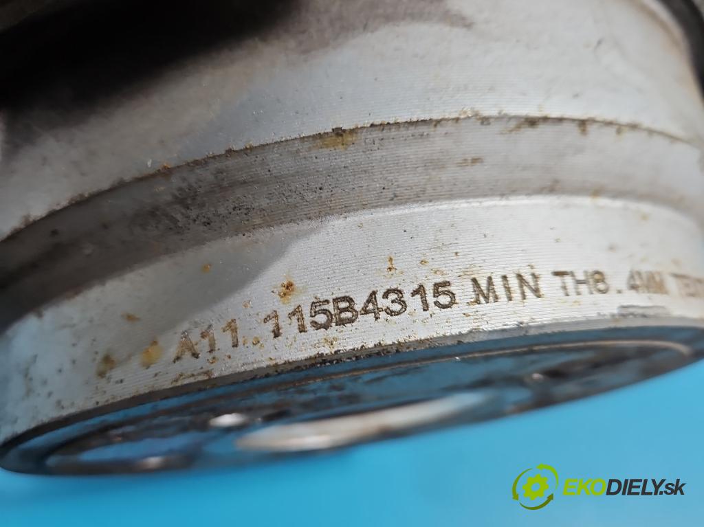 Volvo V70 I 1996-2000 2.0 10V 126 HP manual 93 kW 1984 cm3 5- Štíty: brzdové zadné