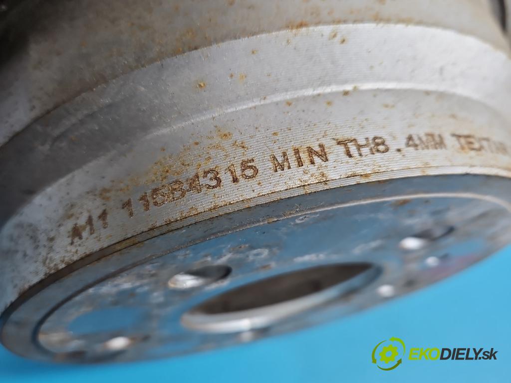 Volvo V70 I 1996-2000 2.0 10V 126 HP manual 93 kW 1984 cm3 5- Štíty: brzdové zadné