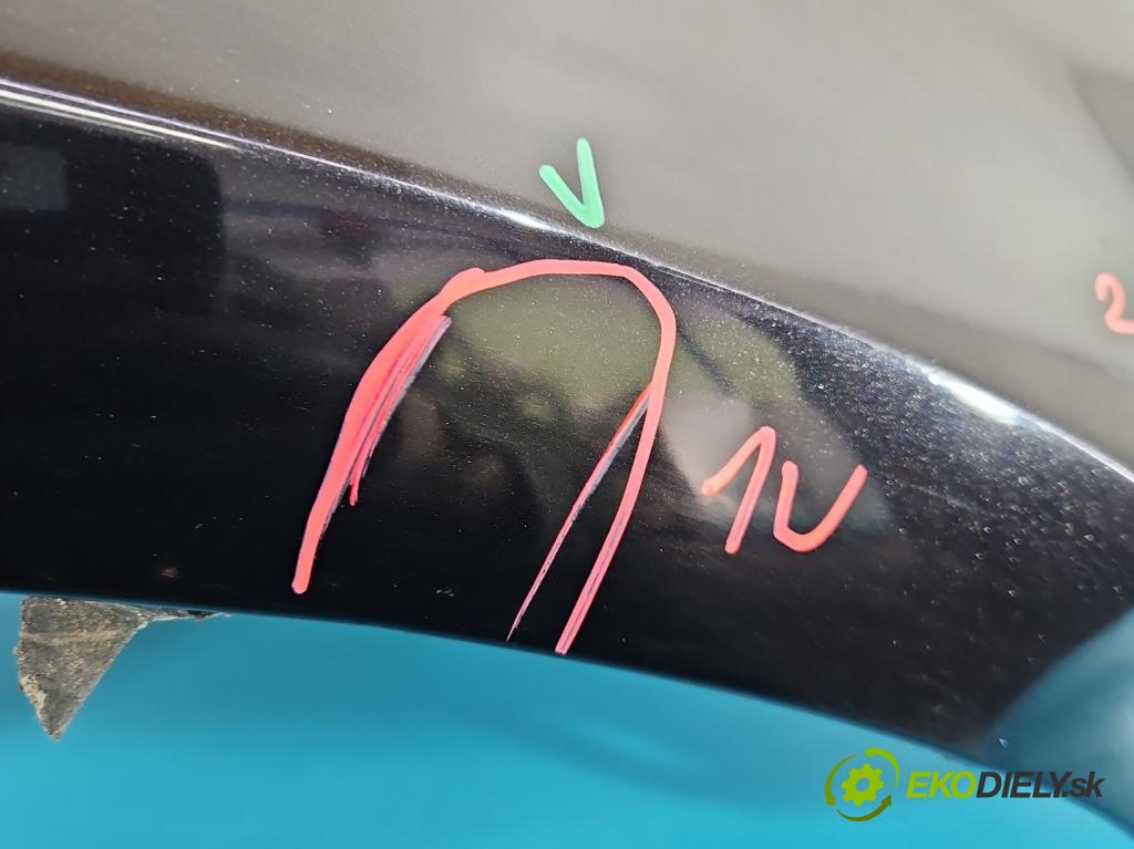 Skoda Yeti 2009-2017 2.0 tdi 110 HP manual 81 kW 1968 cm3 5- blatník predné pravý  (Kľučka dverí ostatné)