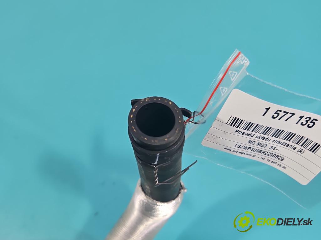 MG MG3 2024- 1.5 16V 116 hp manual 85 kW 1495 cm3 5- trubka systému chłodzenia 10673924