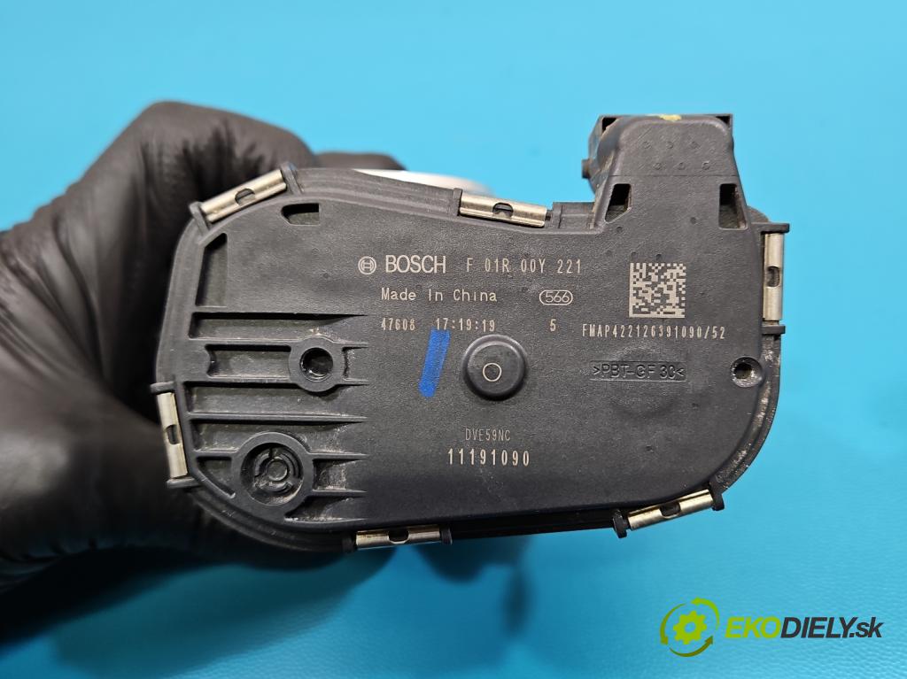 MG MG3  24- 1.5 16V 116 HP manual 85 kW 1495 cm3 5- klapka F01R00Y221 (Škrtiaca klapka)