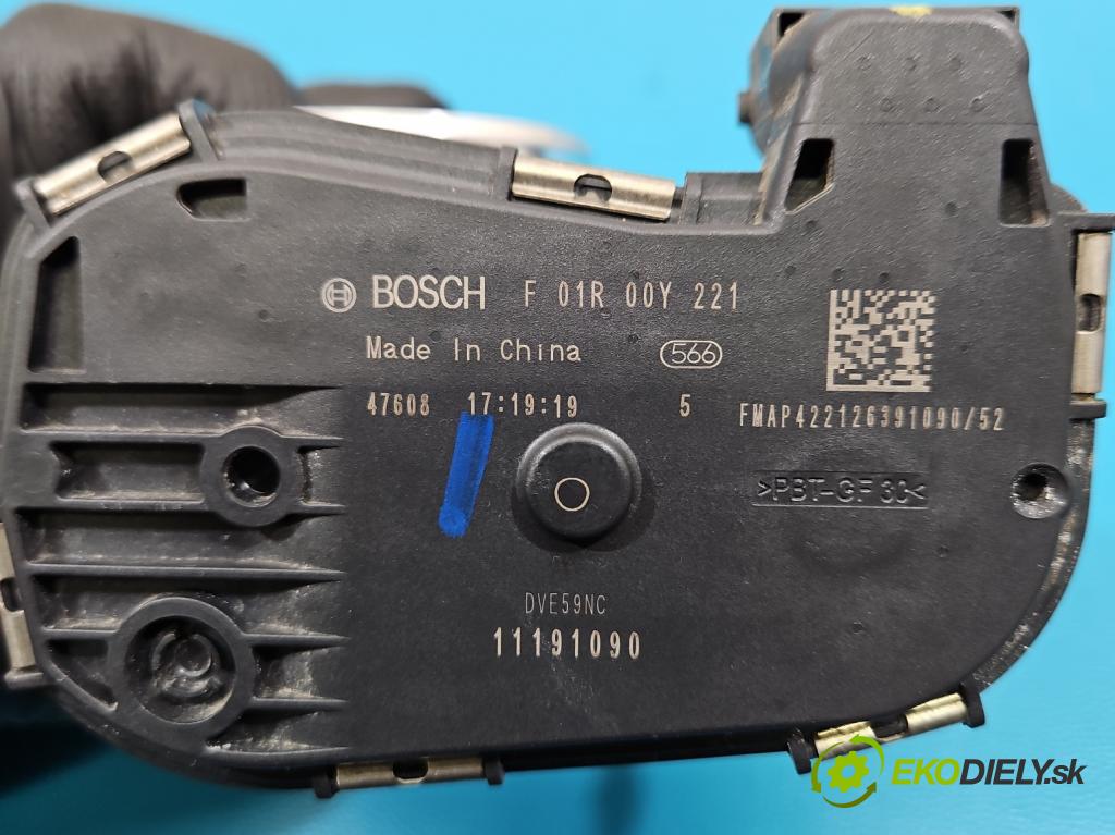 MG MG3  24- 1.5 16V 116 HP manual 85 kW 1495 cm3 5- klapka F01R00Y221 (Škrtiaca klapka)