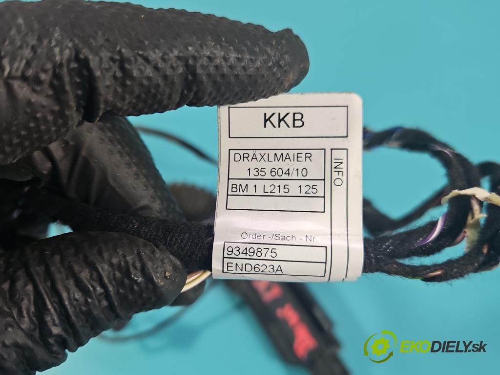 Bmw i3 2013–2022 0.0 elektrický: 170 HP automatic 125 kW 1 cm3 5- Zväzok: dvere zadné vľavo: 9349195