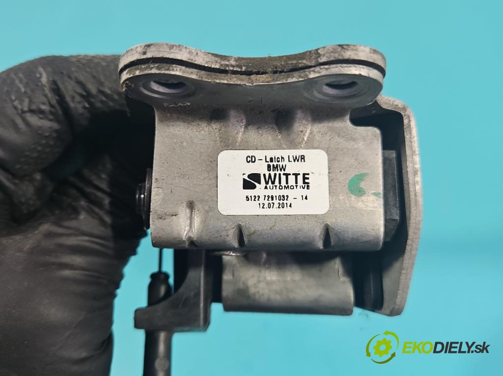 Bmw i3 2013–2022 0.0 elektrický: 170 hp automatic 125 kW 1 cm3 5- zámek zadní pravý 7291032