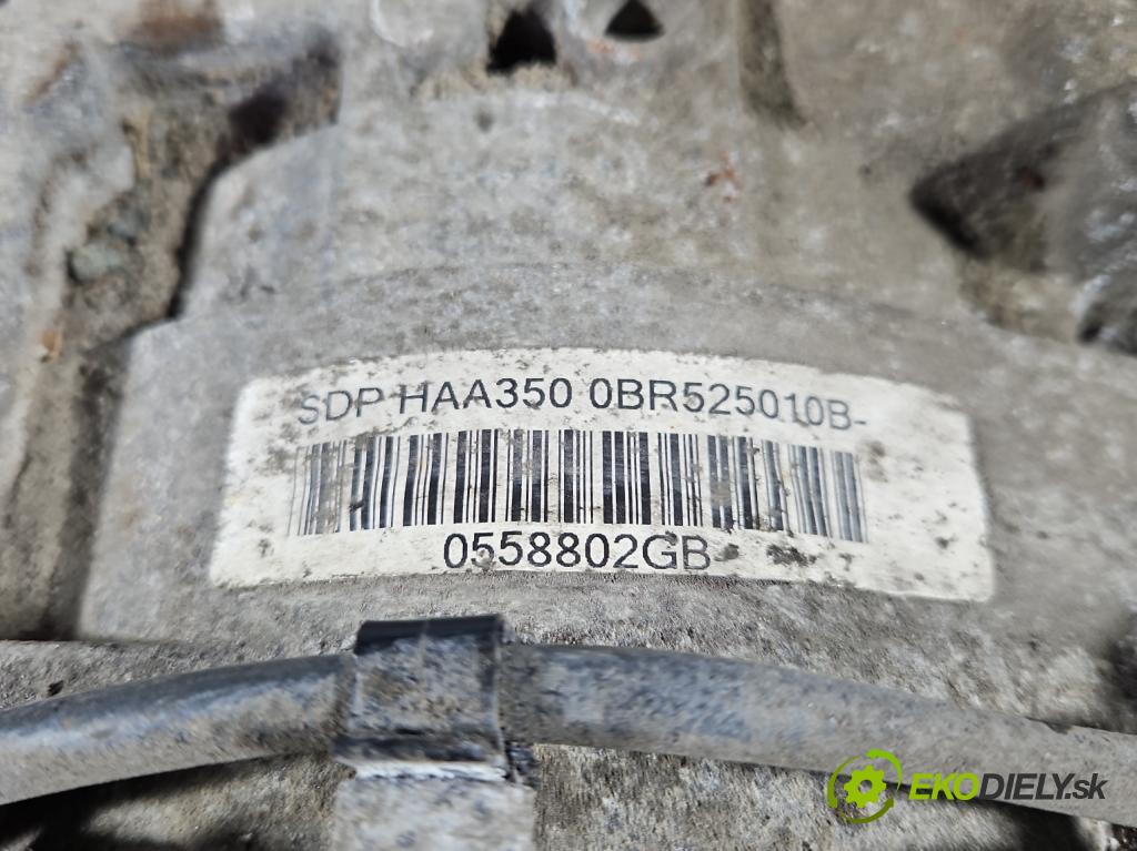 Skoda Yeti 2009-2017 2.0 tdi 110 hp manual 81 kW 1968 cm3 5- diferenciál zadní HAA350