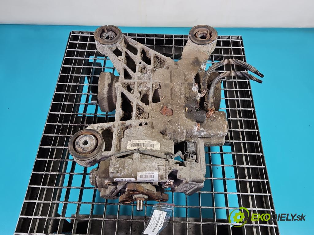 Skoda Yeti 2009-2017 2.0 tdi 110 hp manual 81 kW 1968 cm3 5- diferenciál zadní HAA350