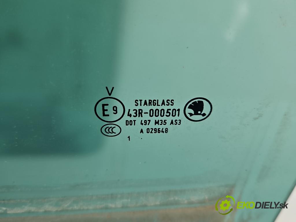 Skoda Yeti 2009-2017 2.0 tdi 110 HP manual 81 kW 1968 cm3 5- sklo dvere zadné ľavé