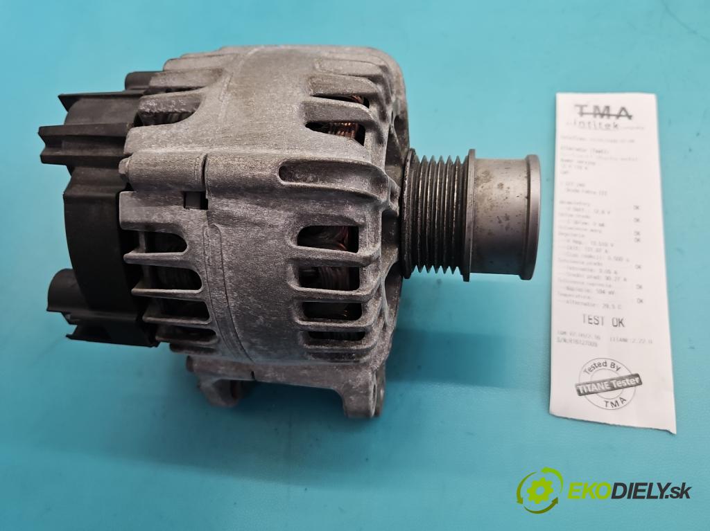 Skoda Fabia III 2014- 2021 1.0 TSI 95 HP manual 70 kW 999 cm3 5- Alternator 04E903015 (Alternátor)