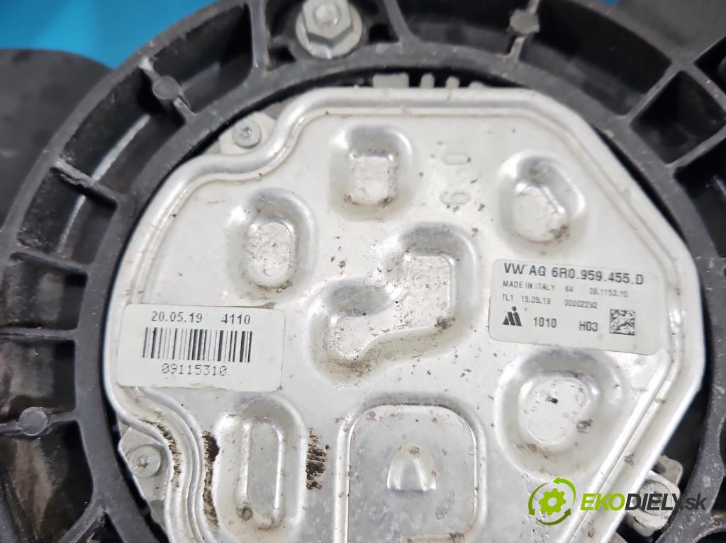 Skoda Fabia III 2014- 2021 1.0 TSI 95 HP manual 70 kW 999 cm3 5- Ventilátor chladiča 6R0959455D