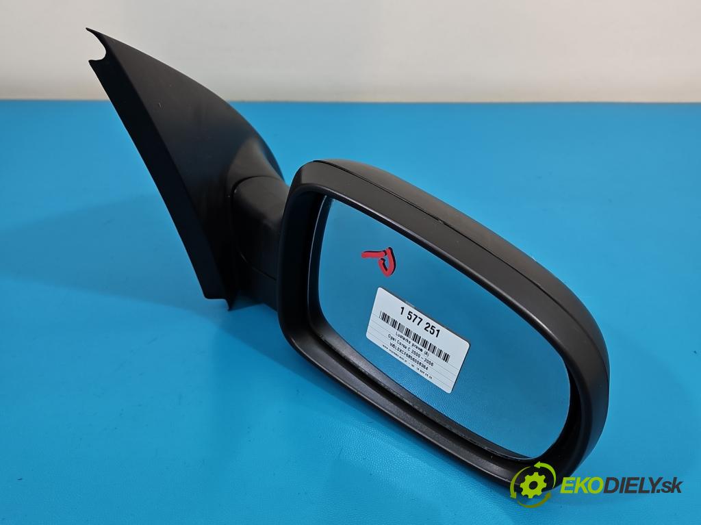 Opel Corsa C 2000-2006 1.0 12V 60 HP automatic 44 kW 998 cm3 5- zrkadlo pravé  (Kľučka dverí ostatné)