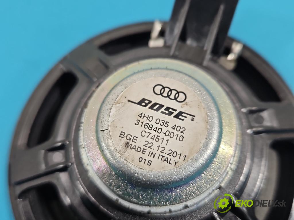Audi A8 D4 2009-2017 2.0 TFSI 211KM automatic 155 kW 1984 cm3 4- Reproduktor 4H0035402