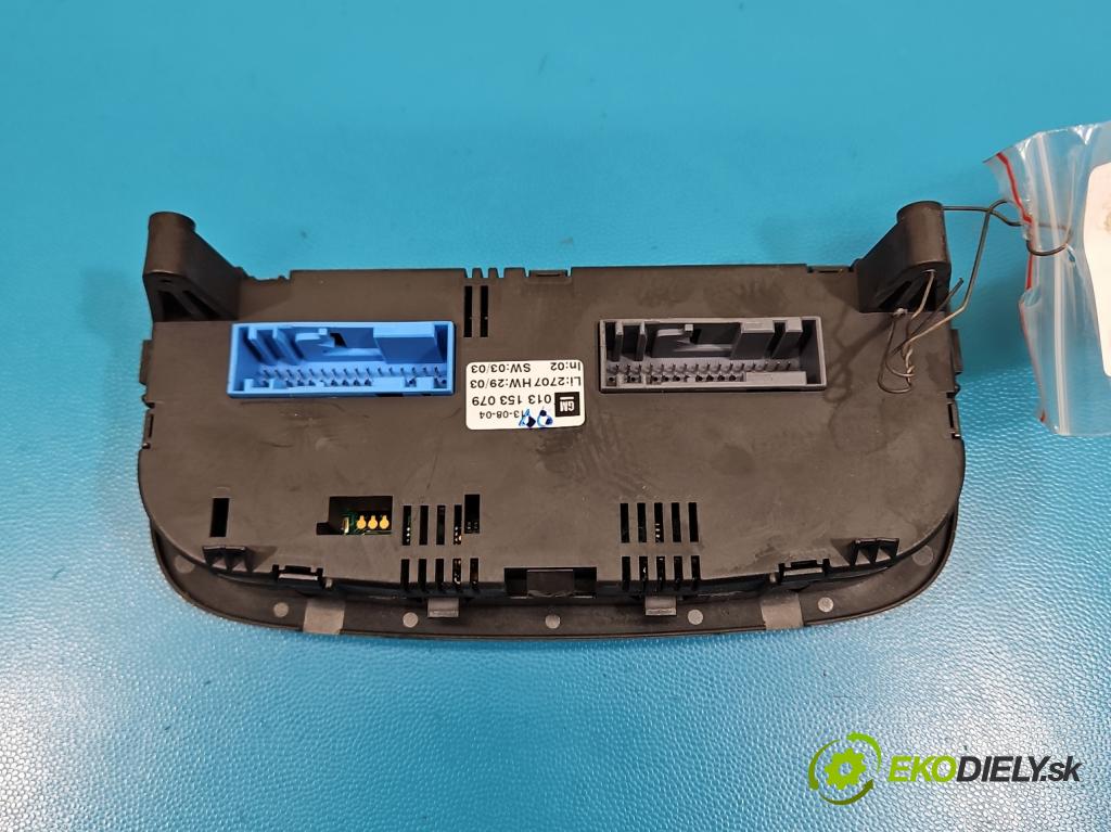 Opel Corsa C 2000-2006 1.0 12V 60 HP automatic 44 kW 998 cm3 5- panel kúrenia 013153079