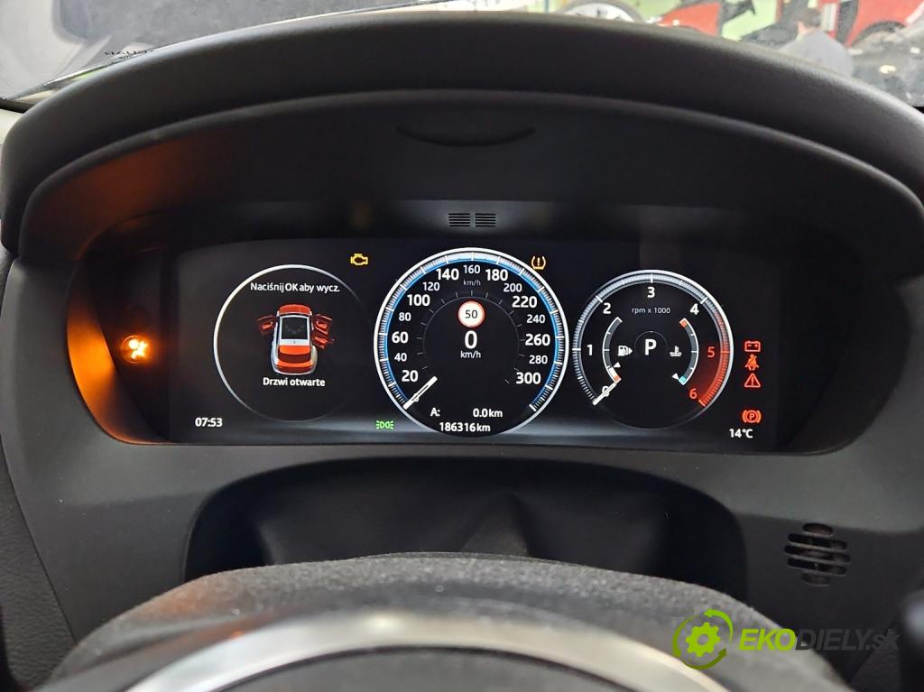 Jaguar F-Pace 16- 2.0d 241KM automatic 177 kW 1999 cm3 5- prístrojovka/ budíky HK83-10849-LD (Prístrojová doska)