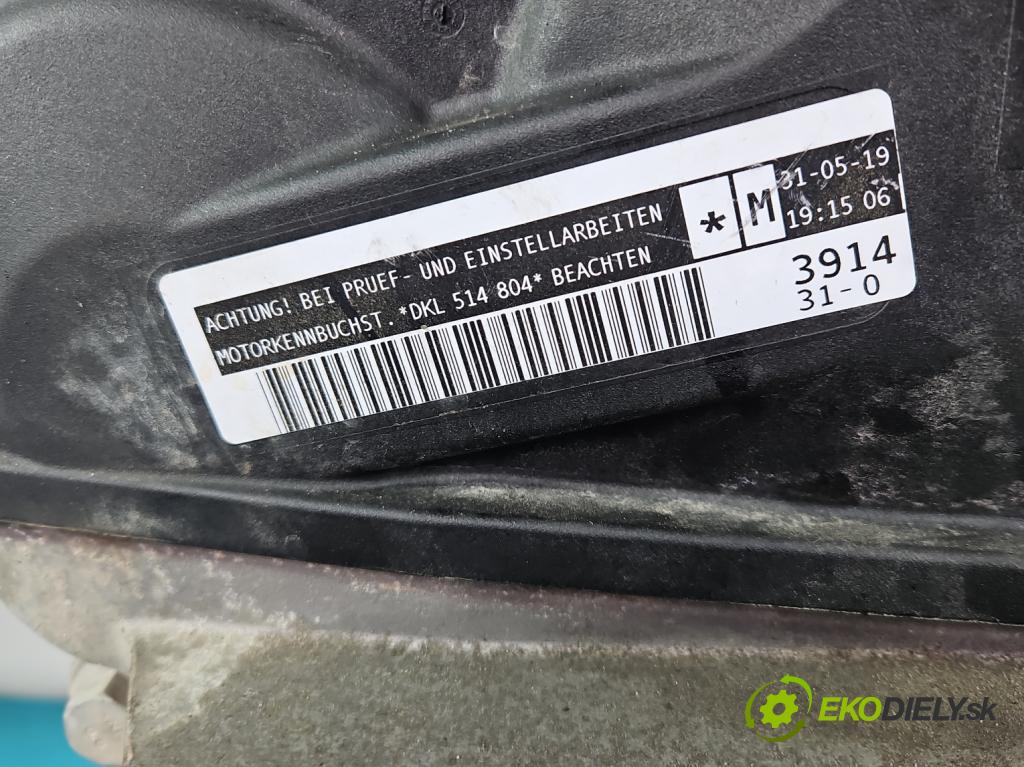 Skoda Fabia III 2014-2021 1.0 TSI 95 HP manual 70 kW 999 cm3 5- motor benzín: DKL