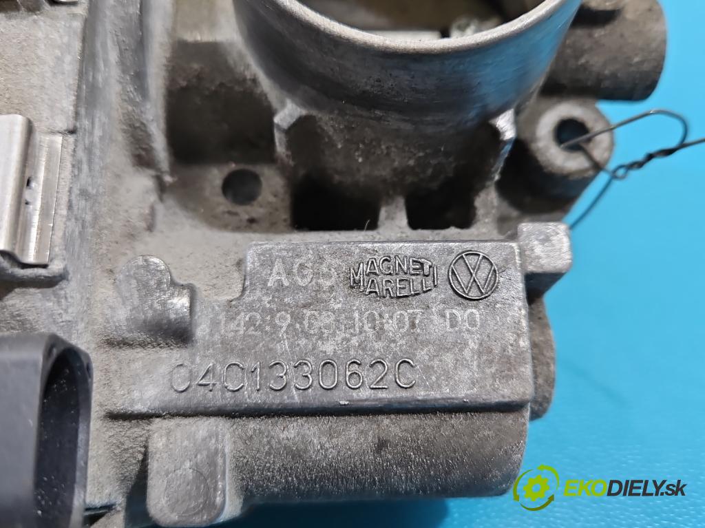 Skoda Fabia III 2014- 2021 1.0 TSI 95 hp manual 70 kW 999 cm3 5- škrticí klapka 04C133062C (Škrticí klapka)